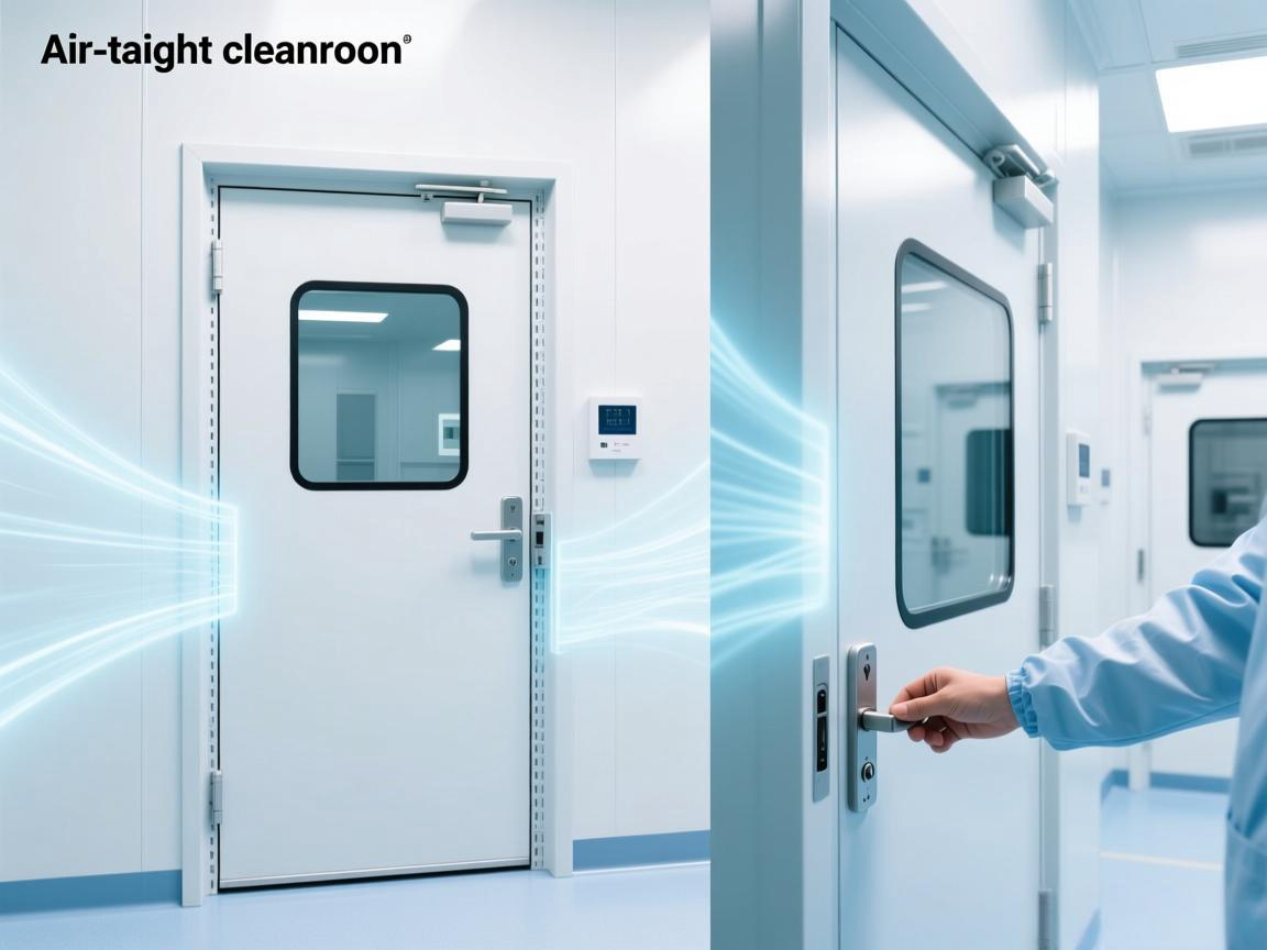 Cleanroom Doors — Air-Tight and Durable Design for ISO Rooms