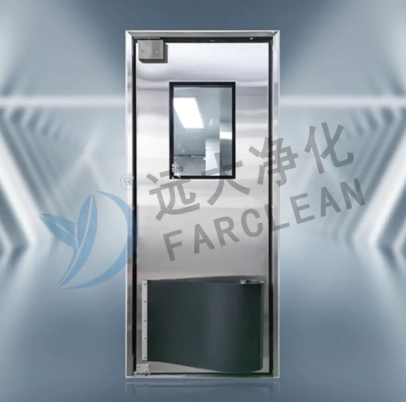 باب تأثير غرفة نظيفة – حلول وصول دائمة وآمنة