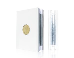 Customizable Modular Cleanroom Wall Panels with Rock Wool Core