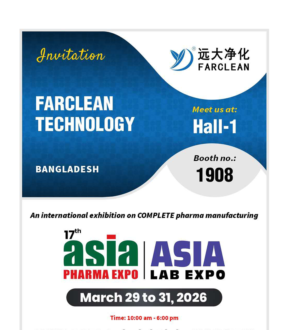 Farclean Technology at 17th Asia Pharma Expo 2026 | Bangladesh Booth 1908