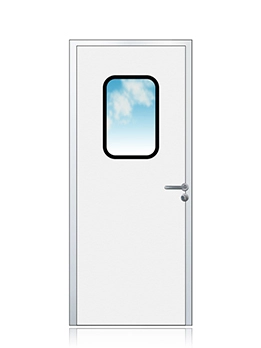 Hermetically Sealed Cleanroom Doors for Negative Pressure Containment